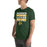 Man wearing Klein Forest High School Golden Eagles Premium Forest Green Unisex T-shirt 238