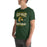 Man wearing Klein Forest High School Golden Eagles Premium Forest Green Unisex T-shirt 230