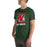 Man wearing The Woodlands High School Highlanders Forest Green Premium Unisex T-shirt 205