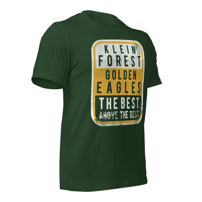 Klein Forest High School Premium Forest Green Unisex T-shirt 01