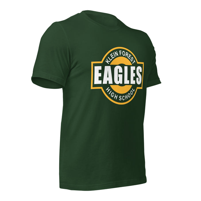 Klein Forest High School Premium Forest Green Unisex T-shirt 11