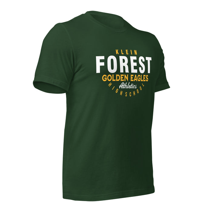 Klein Forest High School Premium Forest Green Unisex T-shirt 12