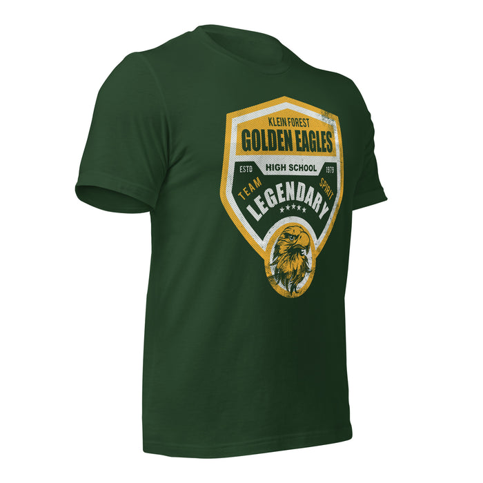 Klein Forest High School Premium Forest Green Unisex T-shirt 14