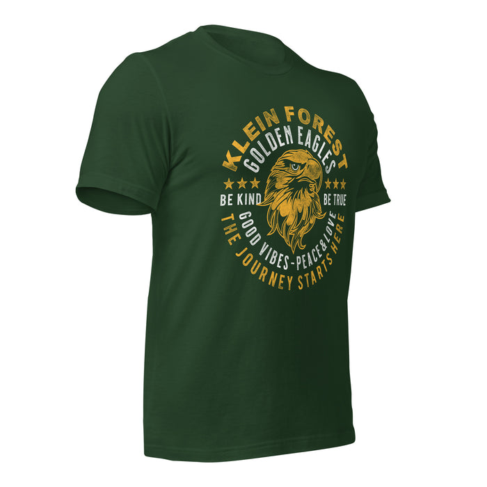 Klein Forest High School Premium Forest Green Unisex T-shirt 16b