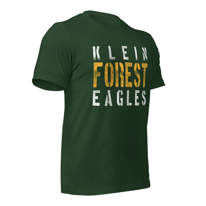 Klein Forest High School Premium Forest Green Unisex T-shirt 17b