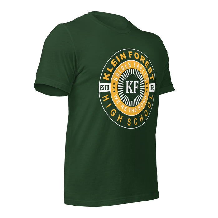 Klein Forest High School Premium Forest Green Unisex T-shirt 30b