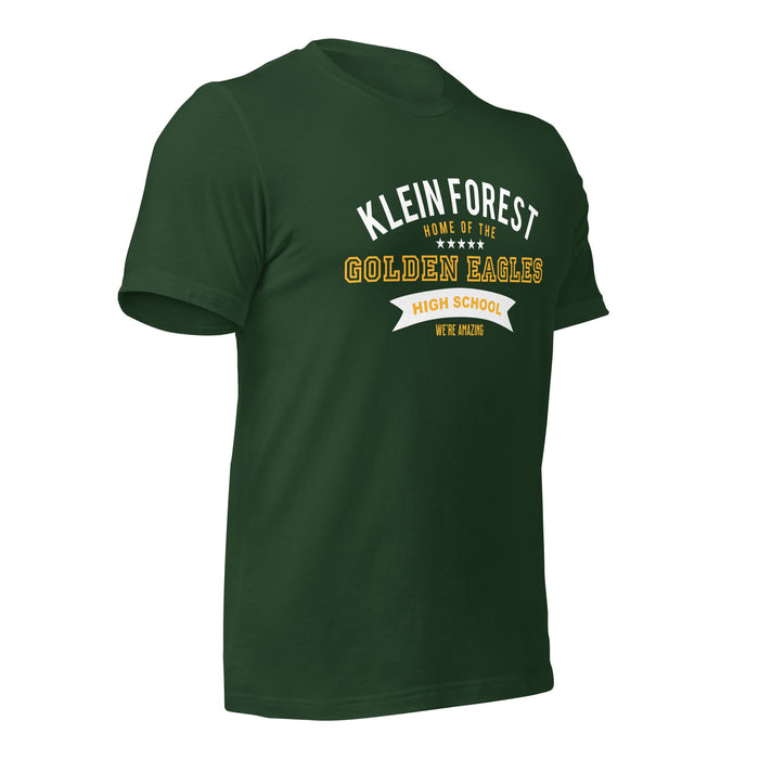 Klein Forest High School Premium Forest Green Unisex T-shirt 96b