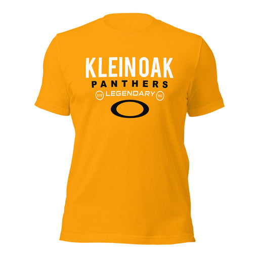 Klein Oak High School Panthers Premium Gold Unisex T-shirt 03