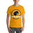 Man wearing a Klein Oak High School Panthers Premium Gold Unisex T-shirt 04