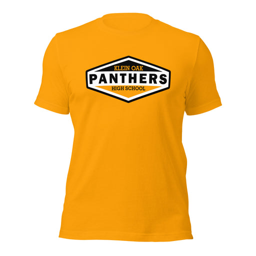 Klein Oak High School Panthers Premium Gold Unisex T-shirt 09