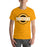 Man wearing a Klein Oak High School Panthers Premium Gold Unisex T-shirt 11