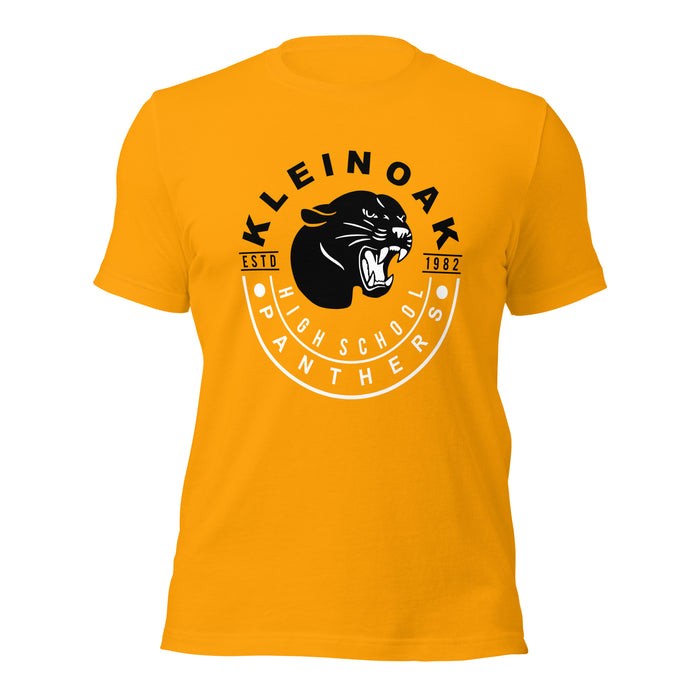 Klein Oak High School Panthers Premium Gold Unisex T-shirt 19