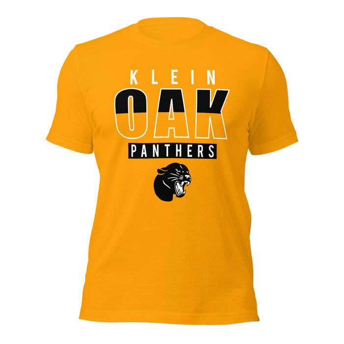 Klein Oak High School Panthers Premium Gold Unisex T-shirt 23