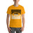 Man wearing a Klein Oak High School Panthers Premium Gold Unisex T-shirt 27