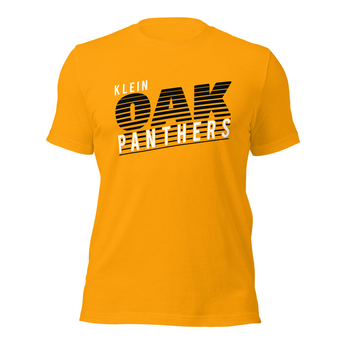 Klein Oak High School Panthers Premium Gold Unisex T-shirt 32