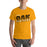 Man wearing a Klein Oak High School Panthers Premium Gold Unisex T-shirt 32