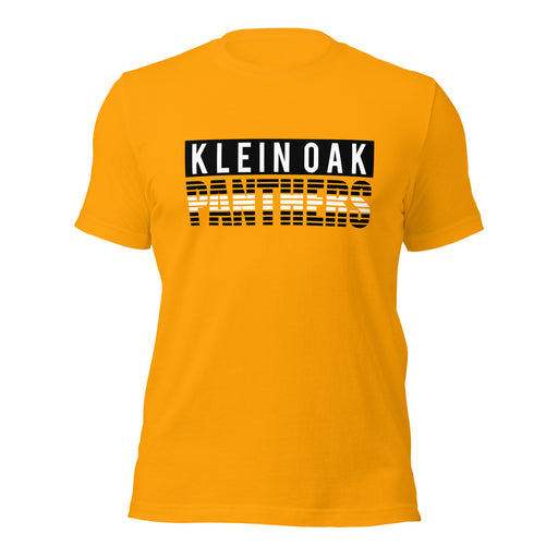 Klein Oak High School Panthers Premium Gold Unisex T-shirt 35