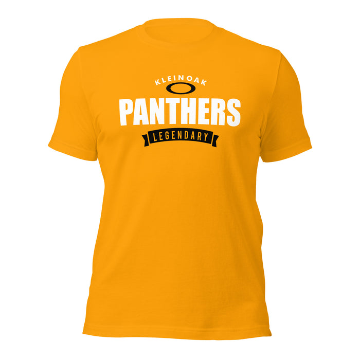 Klein Oak High School Panthers Premium Gold Unisex T-shirt 44