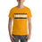 Man wearing a Klein Oak High School Panthers Premium Gold Unisex T-shirt 98