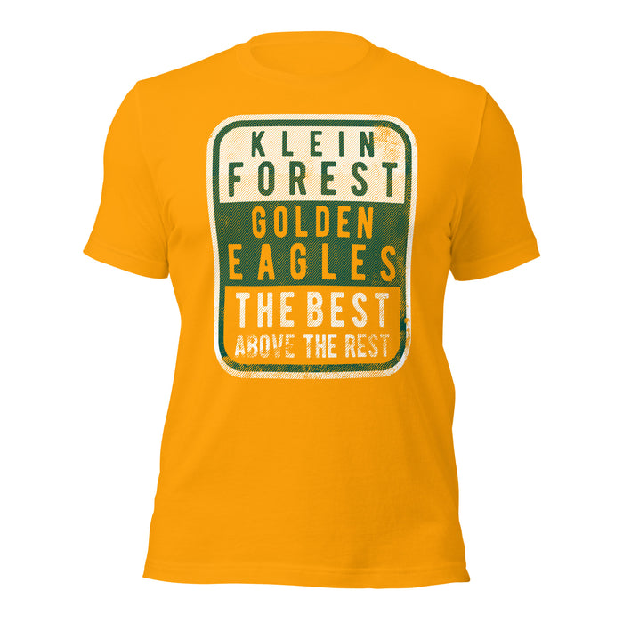 Klein Forest High School Premium Gold Unisex T-shirt 01