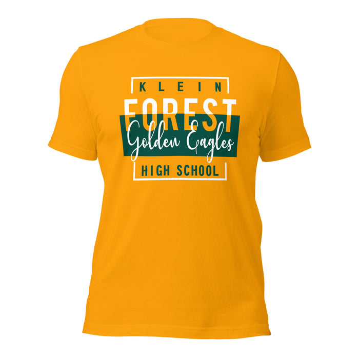 Klein Forest High School Premium Gold Unisex T-shirt 05