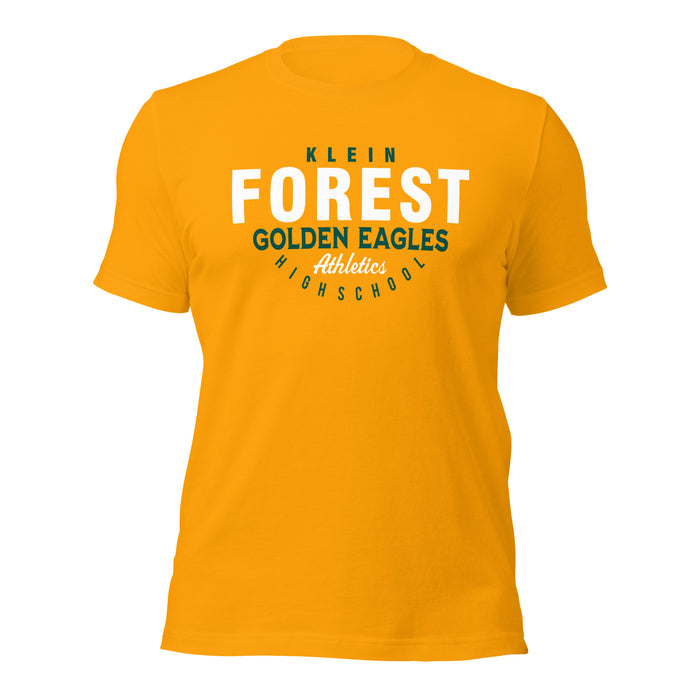 Klein Forest High School Premium Gold Unisex T-shirt 12