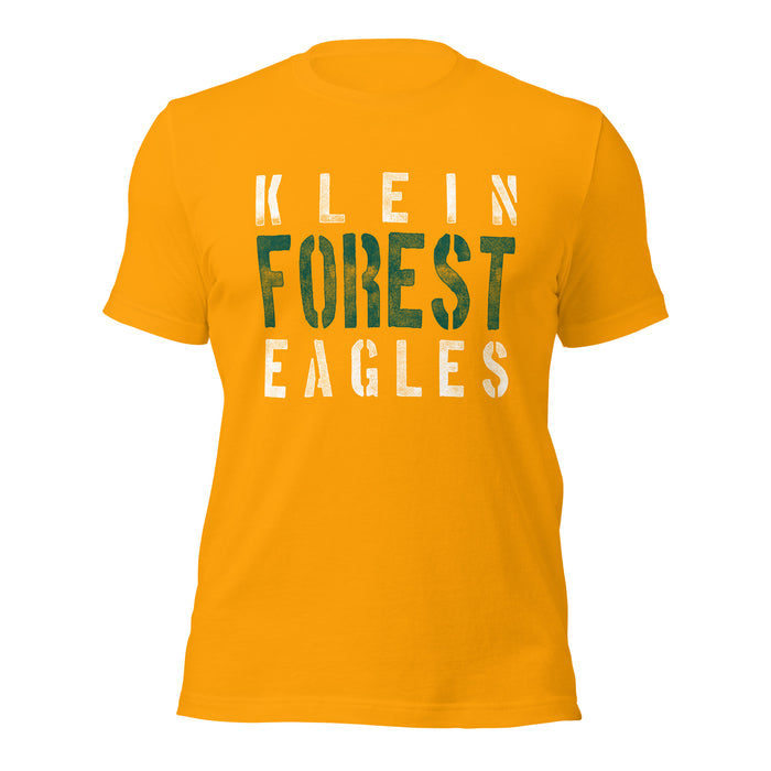 Klein Forest High School Premium Gold Unisex T-shirt 17