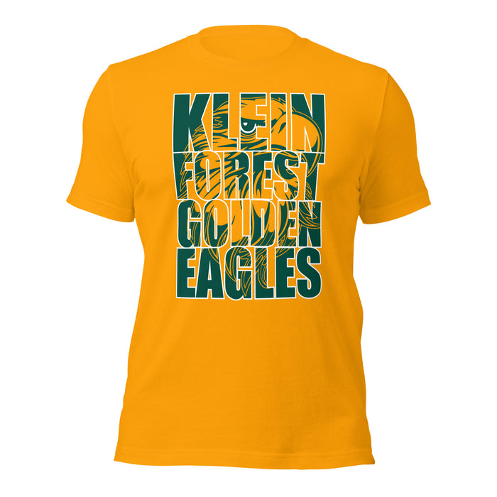 Klein Forest High School Premium Gold Unisex T-shirt 20