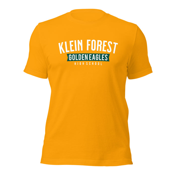 Klein Forest High School Premium Gold Unisex T-shirt 21