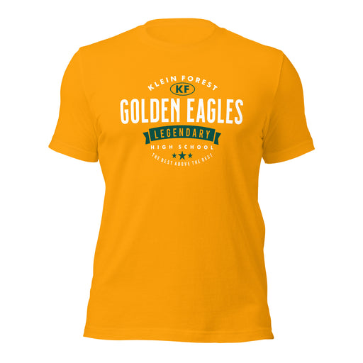 Klein Forest High School Premium Gold Unisex T-shirt 44