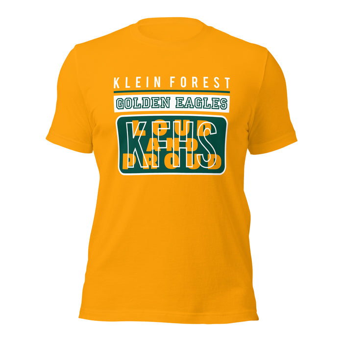 Klein Forest High School Premium Gold Unisex T-shirt 86