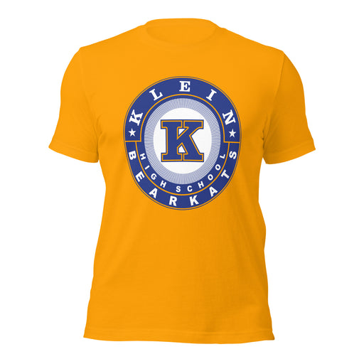 Klein High School Bearkats Premium Gold Unisex T-shirt 02