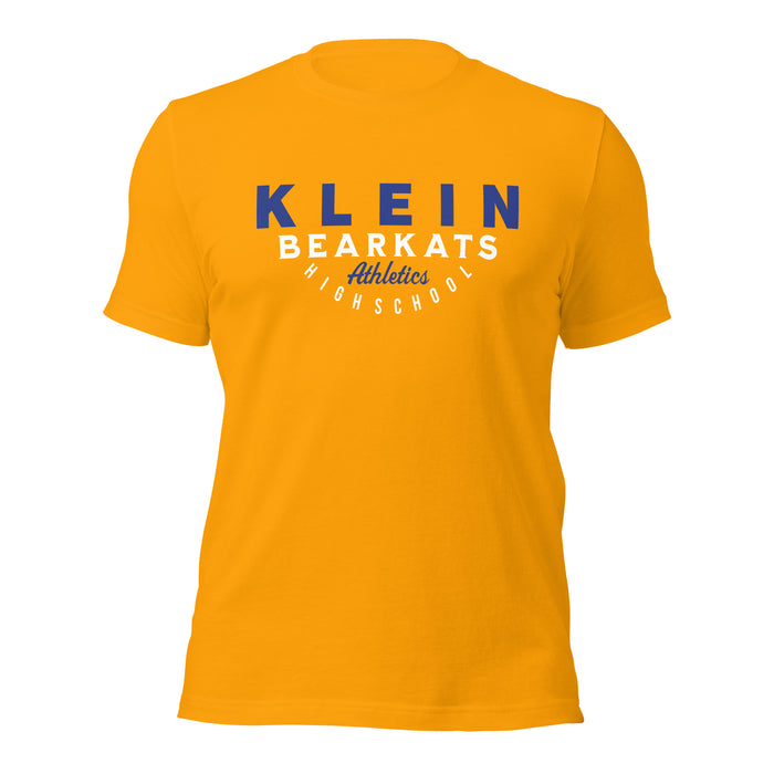 Klein High School Bearkats Premium Gold Unisex T-shirt 12