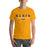 Man wearing a Klein High School Bearkats Premium Gold Unisex T-shirt 12