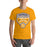 Man wearing a Klein High School Bearkats Premium Gold Unisex T-shirt 14