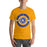 Man wearing a Klein High School Bearkats Premium Gold Unisex T-shirt 30