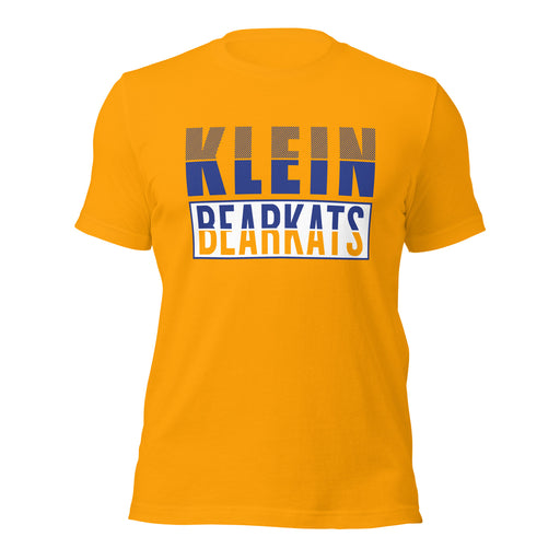 Klein High School Bearkats Premium Gold Unisex T-shirt 31