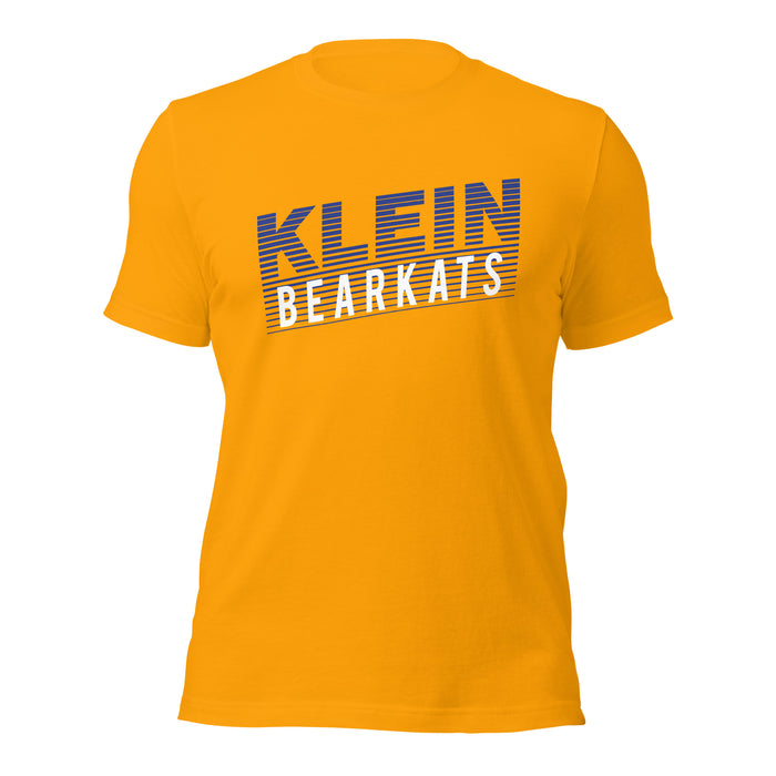 Klein High School Bearkats Premium Gold Unisex T-shirt 32