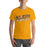 Man wearing a Klein High School Bearkats Premium Gold Unisex T-shirt 32