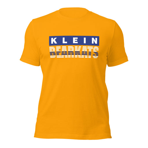 Klein High School Bearkats Premium Gold Unisex T-shirt 35