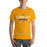 Man wearing a Klein High School Bearkats Premium Gold Unisex T-shirt 44