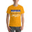 Man wearing a Klein High School Bearkats Premium Gold Unisex T-shirt 48