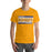 Man wearing a Klein High School Bearkats Premium Gold Unisex T-shirt 72