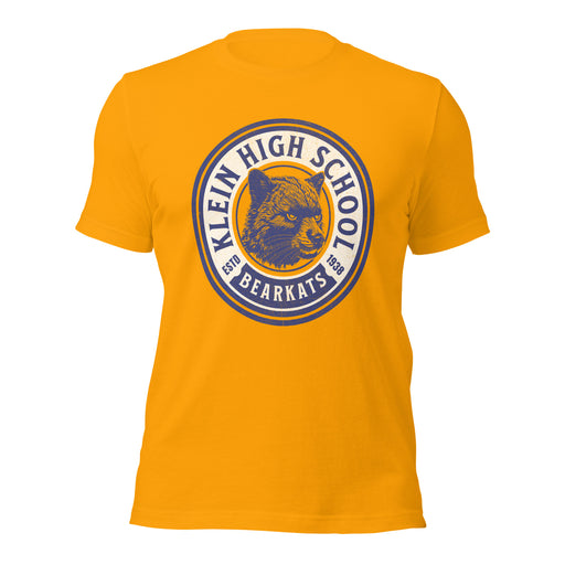 Klein High School Bearkats Premium Gold Unisex T-shirt 207