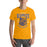 Man wearing a Klein High School Bearkats Premium Gold Unisex T-shirt 216