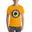 Man wearing a Klein Oak High School Panthers Premium Gold Unisex T-shirt 205