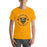 Man wearing a Klein Oak High School Panthers Premium Gold Unisex T-shirt 206