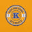 Close-up view of Klein High School Bearkats Gold Premium Unisex T-shirt 203