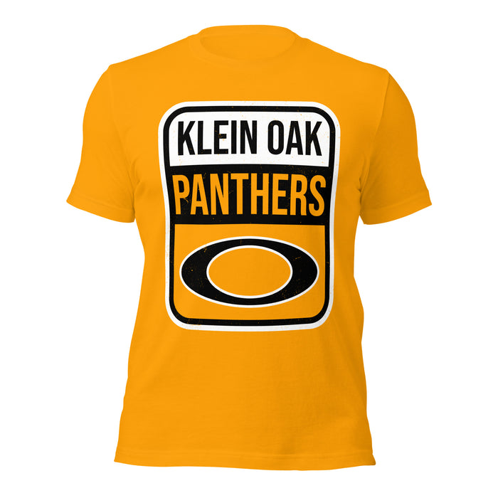 Klein Oak High School Panthers Premium Gold Unisex T-shirt 203