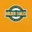 Close-up view of Klein Forest High School Golden Eagles Premium Gold Unisex T-shirt 011
